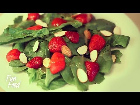 Spinach Salad with Strawberries      
