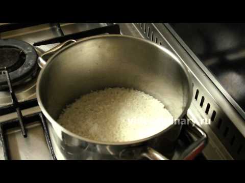 Рецепт - Рисовая молочная каша с тыквой от http://videoculinary.ru