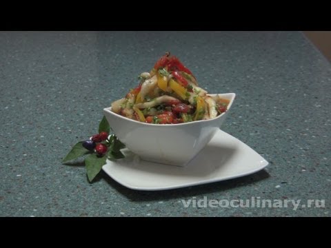Рецепт - Салат средиземноморский из баклажанов Бабушка Эмма