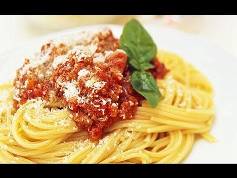Как приготовить спагетти (пасту) с соусом 'А-ля Болоньезе' простой рецепт