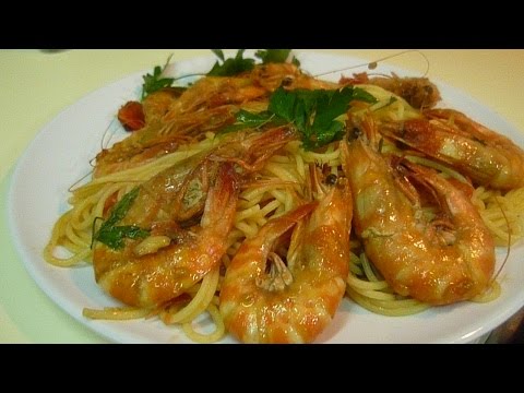 Креветки Рецепты из Спагетти Healthy Shrimp Recipes