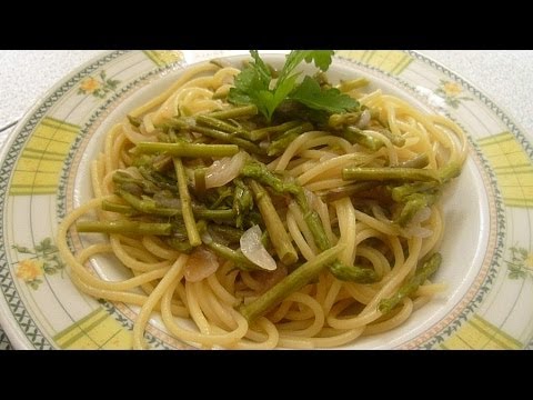    Spaghetti con asparagi