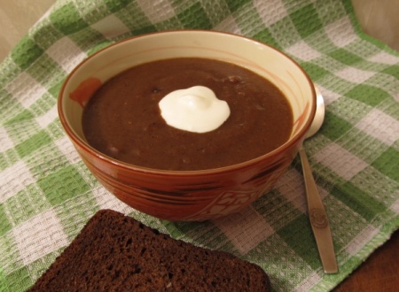 Рецепт чесночно - хлебного супа