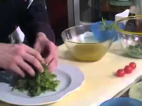 Кулинарные рецепты   Салат рукола с креветками