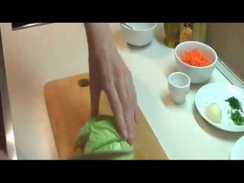 Салат из капусты свежей видео рецепт.mp4
