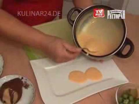 Десерт 'Пьяная груша' Kulinar24TV