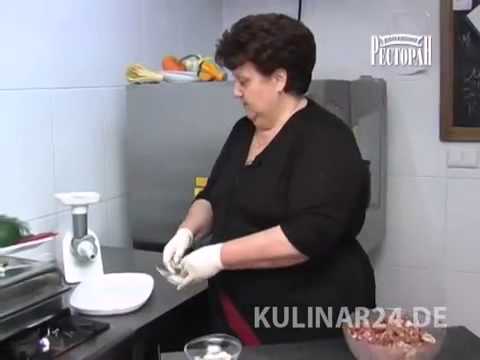 Колбаса домашняя мясная Kulinar24TV