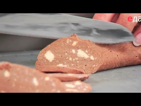 Шоколадная колбаса рецепт