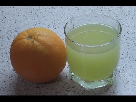 Апельсиновый напиток Лимонад из апельсинов
