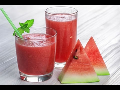 Арбузный смузи (Watermelon smoothie).