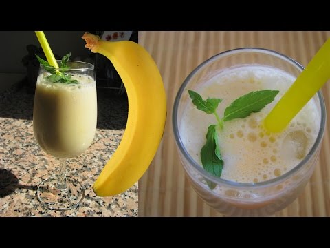 Бананово-молочный коктейль. Вкусно!!!!