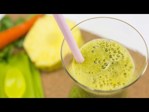 Как приготовить зеленый коктейль для улучшения кровообращения