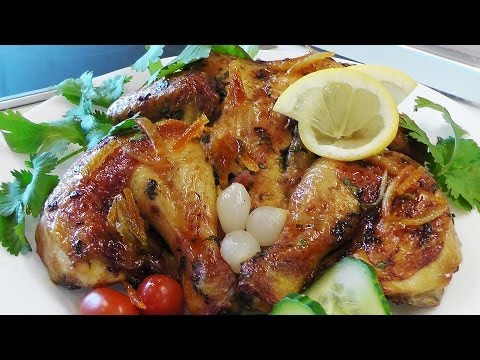 Кукурузный цыпленок в цитрусовом маринаде видео рецепт