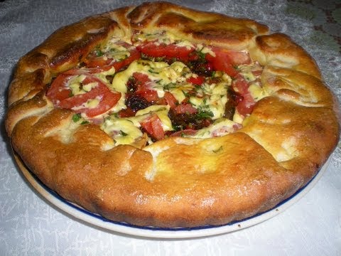 Домашняя пицца с грибами Лучший рецепт