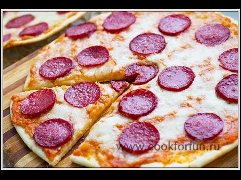 Как приготовить тесто для вкусной пиццы
