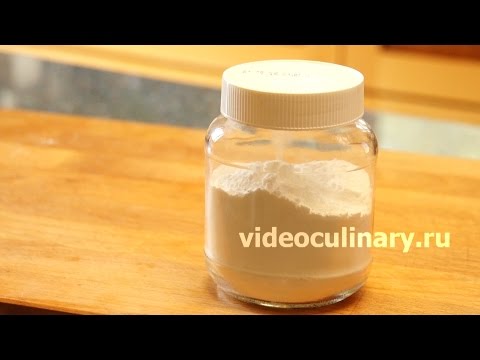 Как сделать сахарную пудру от http://videoculinary.ru