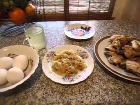 плов с курицей и яйцами плов азербажанский
