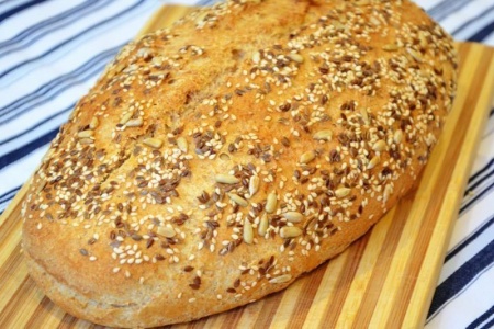 Рецепт гречневого хлеба с семечками