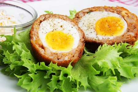 Рецепт перепелиных яиц (по-шотландски)