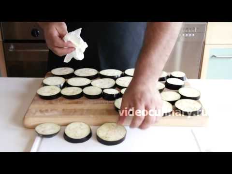Рецепт Жареные баклажаны с мясной начинкой