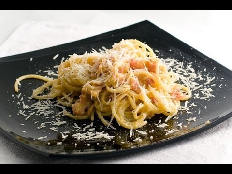 Рецепт спагетти карбонара.