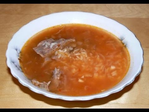 Рецепт как приготовить суп Харчо
