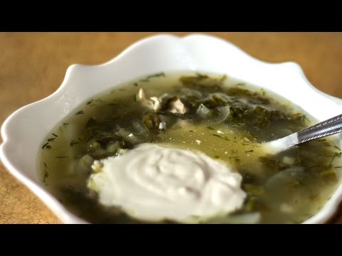 Суп из щавеля. Как приготовить зеленые щи
