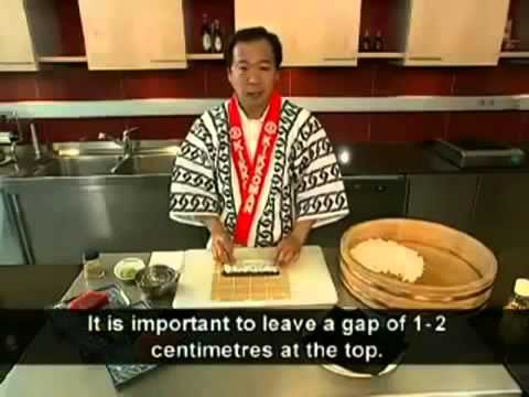 Как приготовить суши  Суши от японского мастер шефа