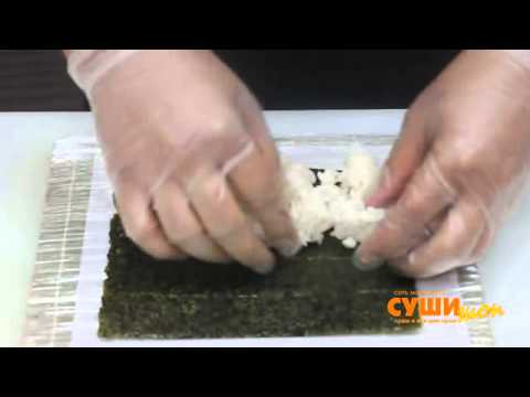 Как приготовить суши унаги маки f4v