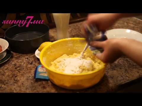 Как приготовить кекс с лимонной начинкой