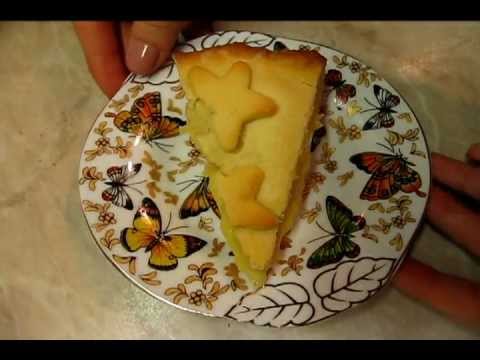 РЕЦЕПТ:Французский пирог с кремом/French pie with