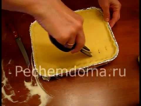 Румынский творожный пирог